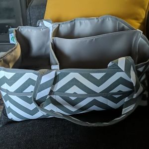 Large Washable Baby Diaper Caddy Organizer